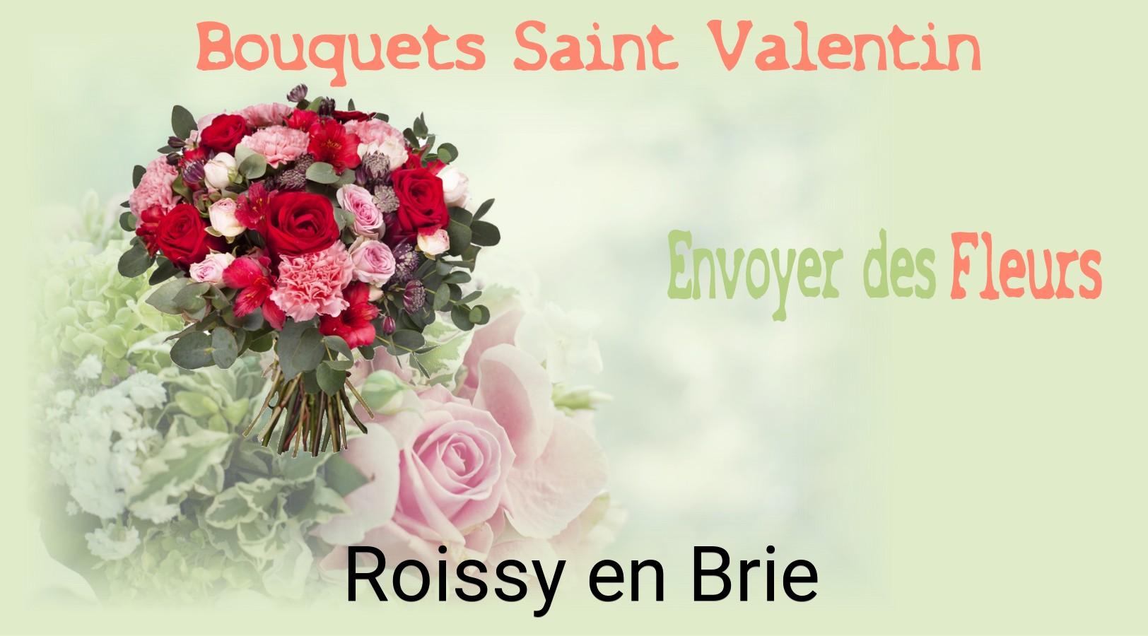 Roses de Saint-Valentin livrées à Roissy-en-Brie